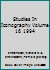 Studies In Iconography Volume 16 1994 1879288583 Book Cover