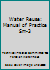 Water Reuse: Manual of Practice Sm-3 (Manual of Practice) 0943244455 Book Cover