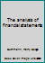 The analysis of financial statements B0007GY7MY Book Cover