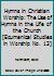 Hymns in Christian Worship: The Use of Hymns in the Life of the Church [Ecumenical Studies in Worship No. 13] B009FVIG1U Book Cover