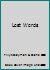 Lost Words 0768517621 Book Cover