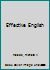 Effective English B0007F1CNW Book Cover