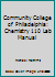Community College of Philadelphia : Chemistry 110 Lab Manual 1524952982 Book Cover