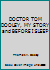 DOCTOR TOM DOOLEY, MY STORY and  BEFORE I SLEEP B000H1A476 Book Cover