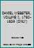 DANIEL WEBSTER, VOLUME I, 1782-1839 B00CGP91NO Book Cover