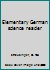 Elementary German science reader B0007EQAG2 Book Cover