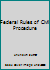 Federal Rules of Civil Procedure 1556816391 Book Cover