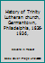 History of Trinity Lutheran church, Germantown, Philadelphia, 1836-1936, B00085M37U Book Cover
