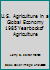 U. S. Agriculture in a Global Economy: 1985 Yearbook of Agriculture B00CKBROJW Book Cover