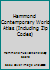Hammond Contemporary World Atlas (Including Zip Codes) B002BKSZWW Book Cover