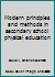 Modern principles and methods in secondary school physical education B0006BLVM4 Book Cover