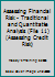 Assessing Financial Risk - Traditional and Quantitative Analysis (File 11) 1932190260 Book Cover