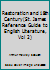 Restoration and 18th Century (St. James Reference Guide to English Literature, Vol 2) 0912289201 Book Cover