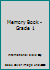 Memory Book - Grade 1 0570002613 Book Cover