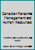 Canadian Personnel Management and Human Resources 0075489139 Book Cover