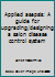 Applied asepsis: A guide for upgrading/designing a salon disease control system 0788006401 Book Cover