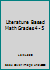 Literature Based Math Grades 4 - 5 1568221657 Book Cover
