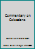 Commentary on Colossians 189387429X Book Cover
