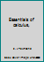 Essentials of calculus, B00085MLKE Book Cover