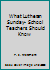 What Lutheran Sunday- School Teachers Should Know B00MUZ4ITC Book Cover