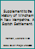 Supplement to the History of Windham in New Hampshire: A Scotch Settlement B00ILZHBS0 Book Cover