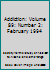 Addiction: Volume 89: Number 2: February 1994 B008I2XKW2 Book Cover