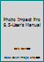 Photo Impact Pro 8.5-User's Manual B000UQ2G06 Book Cover