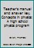 Teacher's manual and answer key, Concepts in physics: A high school physics program 0153623659 Book Cover