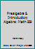 Prealgebra & Introductory Algebra: Math 009 1269936271 Book Cover