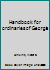 Handbook for ordinaries of Georgia B0007EKTA0 Book Cover