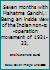 Seven months with Mahatma Gandhi,: Being an inside view of the Indian non-co-operation movement of 1921-22, B0007J17MO Book Cover