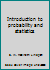 Introduction to probability and statistics B007QBNGJI Book Cover