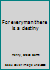 For every man there is a destiny B0006ENWR8 Book Cover