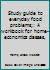 Study guide to everyday food problems;: A workbook for home-economics classes, B00089QOJO Book Cover