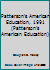 Patterson's American Education, 1991 (Patterson's American Education) 091053649X Book Cover