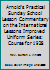 Arnold's Practical Sunday School Lesson Commentary on the International Lessons Improved Uniform Series: Course for 1928 B000L3YXXQ Book Cover