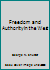 Freedom and Authority in the West B000FAQWEI Book Cover
