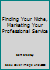 Finding Your Niche, Marketing Your Professional Service 0962846414 Book Cover