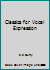 Classics for Vocal Expression B000K07LUM Book Cover