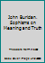 John Buridan. Sophisms on Meaning and Truth B007BNGKDK Book Cover