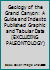 Geology of the Grand Canyon: A Guide and Index to Published Graphic and Tabular Data (Excluding Paleontology) 0813760216 Book Cover