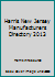 Harris New Jersey Manufacturers Directory 2013 1592749526 Book Cover