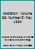 Addiction: Volume 89: Number 5: May 1994 B008I2X8MY Book Cover