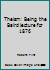 Theism: Being the Baird lecture for 1876 B00087CMVA Book Cover