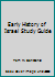Early History of Israel Study Guide 1889015415 Book Cover