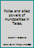 Police and allied powers of municipalities in Texas, B003TJVEYK Book Cover
