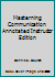 Masterning Communication Annotated Instructor Edition 020515509X Book Cover