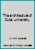 The architecture of Duke university, B007T2SAF4 Book Cover