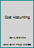 Cost Accounting 1119015014 Book Cover