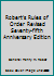 Robert's Rules of Order Revised Seventy-fifth Anniversary Edition B000O84C5W Book Cover